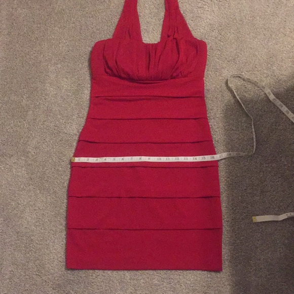 Sweet Storm Tight Red Dress M - Picture 3 of 10